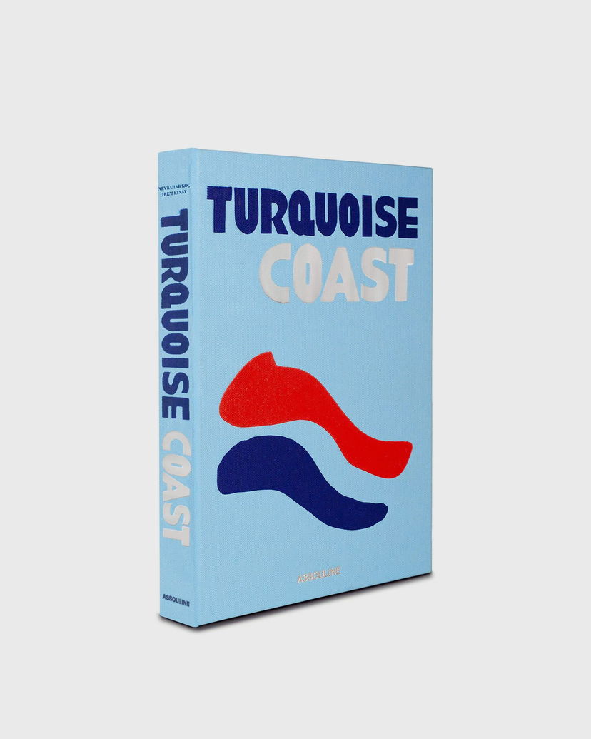 Flexstyle ASSOULINE "Turquoise Coast" By Nevbahar Koç, Irem Kınay & Oliver Pilcher Book Синьо | 9781614287773