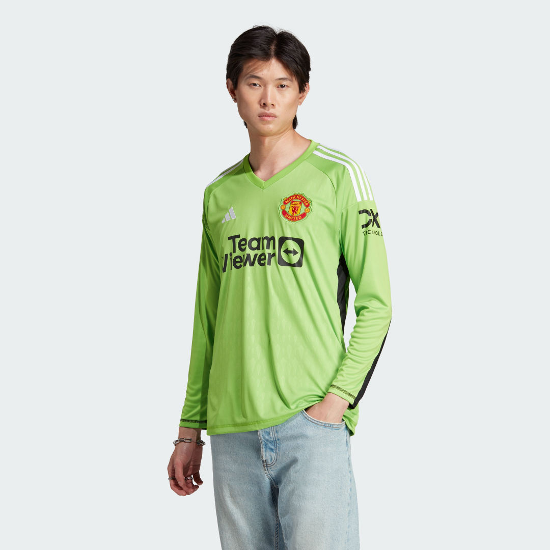 Фланелка adidas Originals dres Manchester United Tiro 23 Competition Long Sleeve Зелено | IA7211, 1
