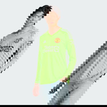 Фланелка adidas Originals dres Manchester United Tiro 23 Competition Long Sleeve Зелено | IA7211, 1