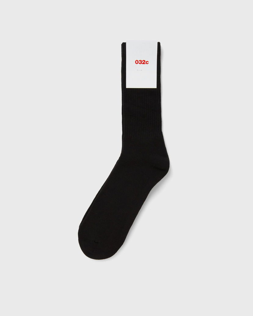 Чорапи 032C REMOVE BEFORE SEX CREW SOCKS Черно | F24-UUK-3911-100