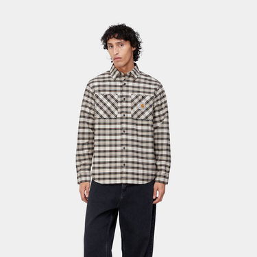 Риза Carhartt WIP L/S Solander Shirt Бежово | I031469_1GB_XX, 1