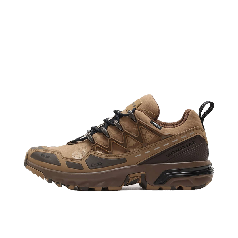 Кецове и обувки Salomon atmos x ACS+ CSWP "Strata Fossil" Кафяво | L47504200