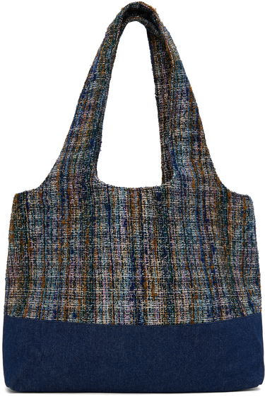 Голяма пазарска чанта Anna Sui Anna Sui Tweed & Denim Tote Многоцветен | 1024B90,, 0