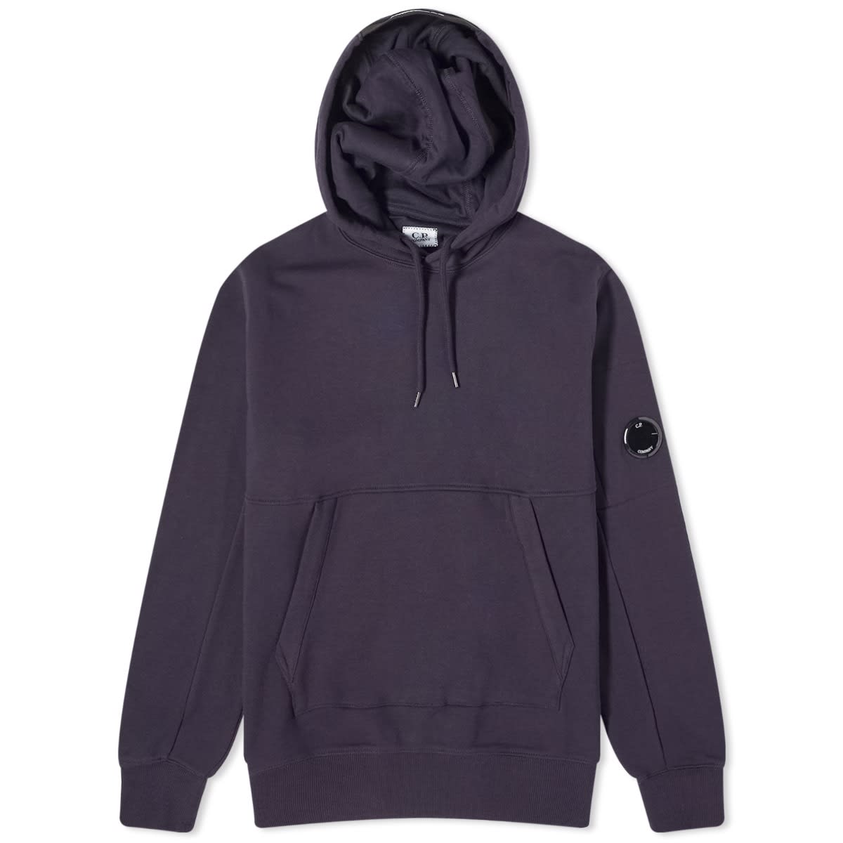 Суитчър C.P. Company Diagonal Raised Fleece Hoodie Тъмно синьо | CMSS023A-005086W-888, 0