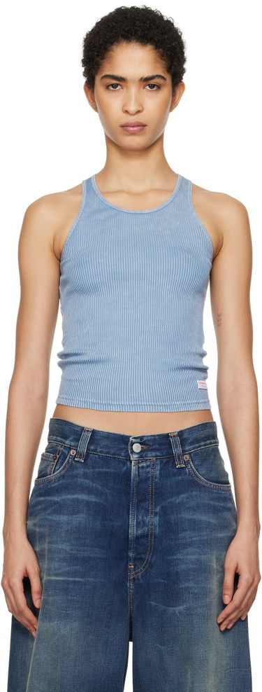 Потник Alexander Wang Alexander Wang Classic Racer Tank Top Синьо | WL001W, 0