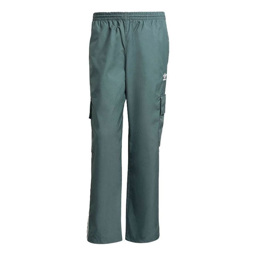Карго панталони adidas Originals Originals 3-Stripes Cargo Woven Pants Зелено | GN3450