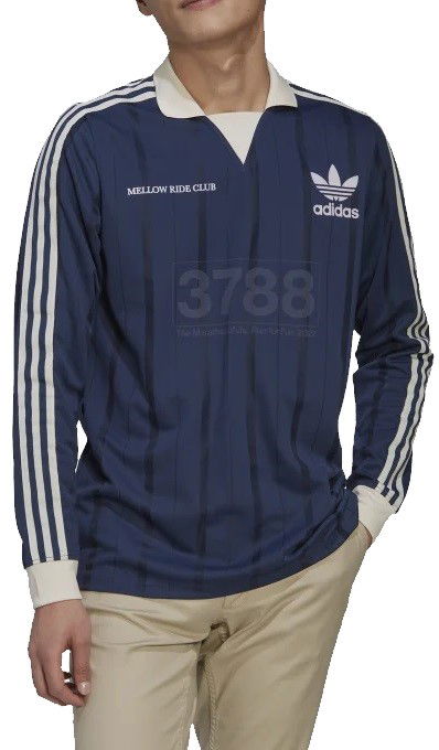 Фланелка adidas Originals Mellow Ride Club Long Sleeve Jersey Синьо | hn1676