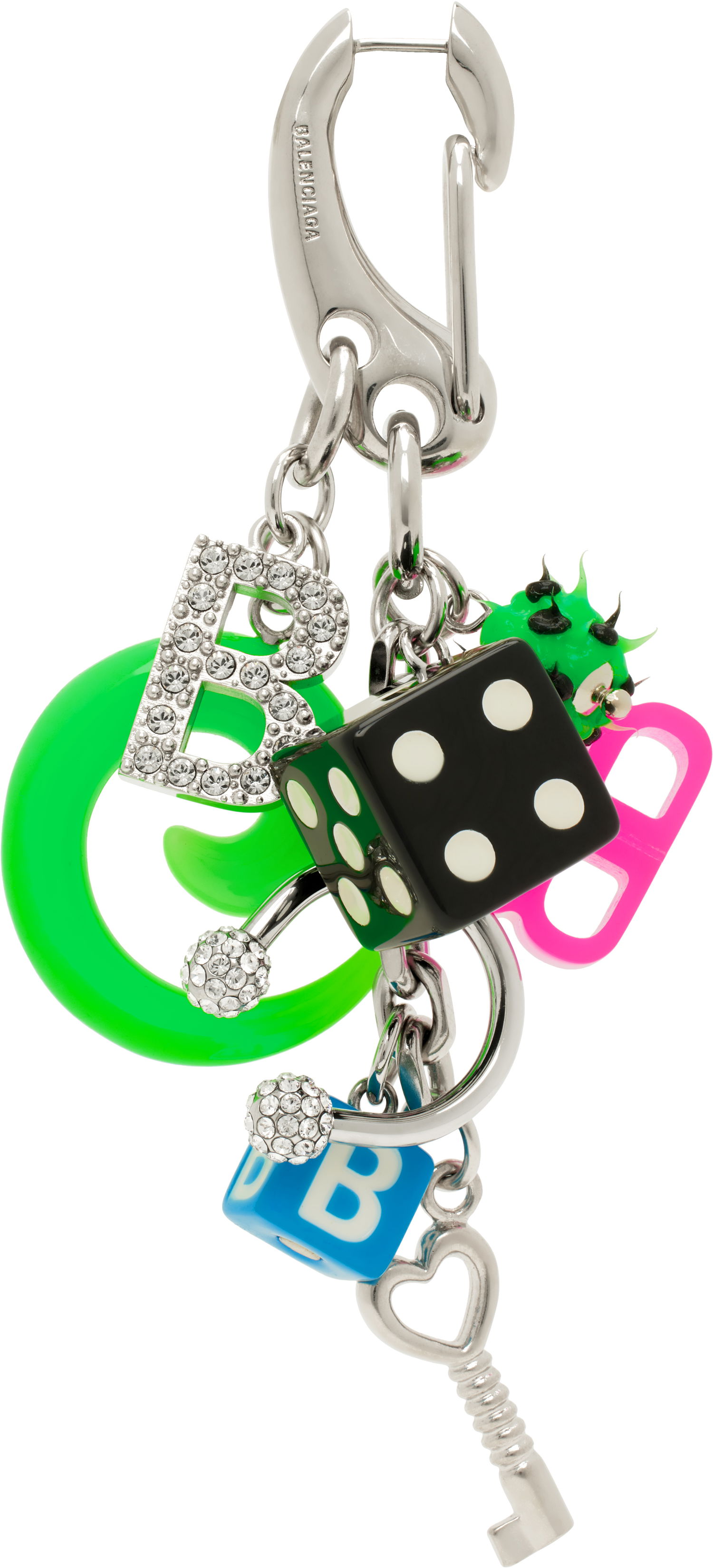 Ключодържатели Balenciaga Pigalle Collector Single Earring Металик | 806245 TZM1Z, 0