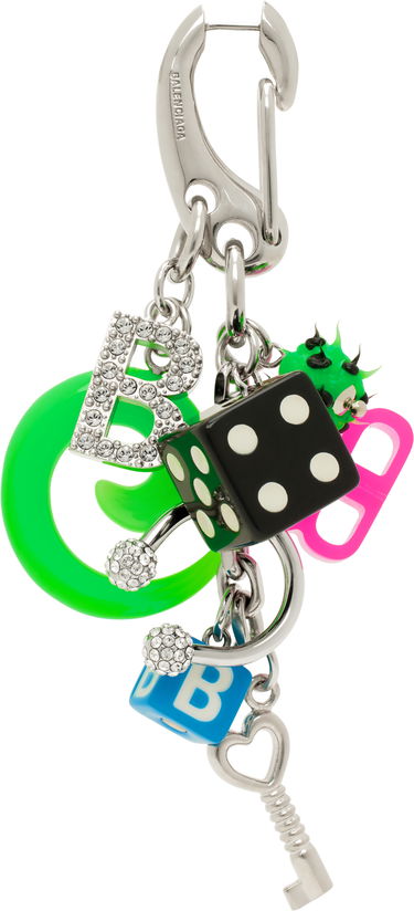 Ключодържатели Balenciaga Pigalle Collector Single Earring Металик | 806245 TZM1Z, 0