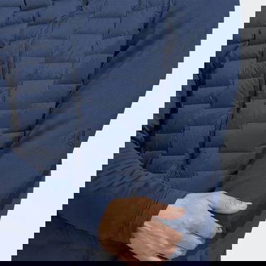 Яке adidas Originals Frostguard Recycled Content Full-Zip Padded Jacket Тъмно синьо | H50984, 2