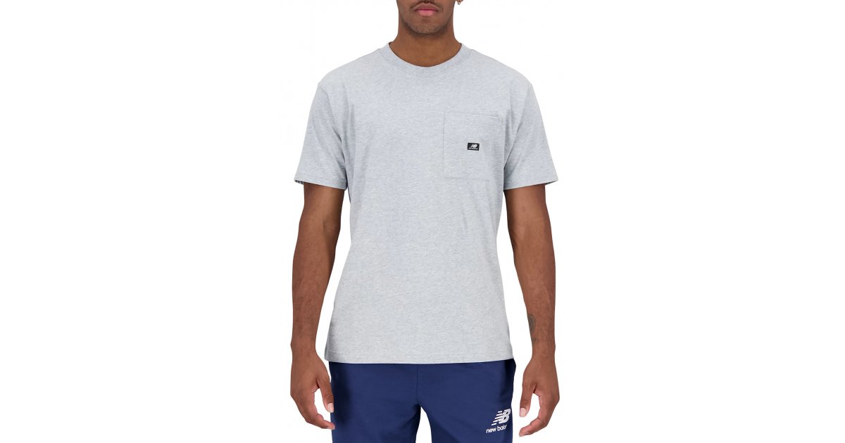 Тениска New Balance t-Shirt Сиво | mt31542-ag, 1