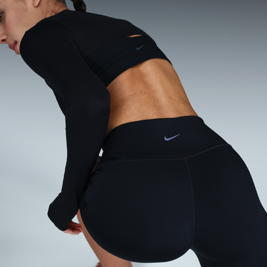 Къси панталони Nike Nike One High-Waisted 5" Bike Shorts Черно | HJ3646-010, 3