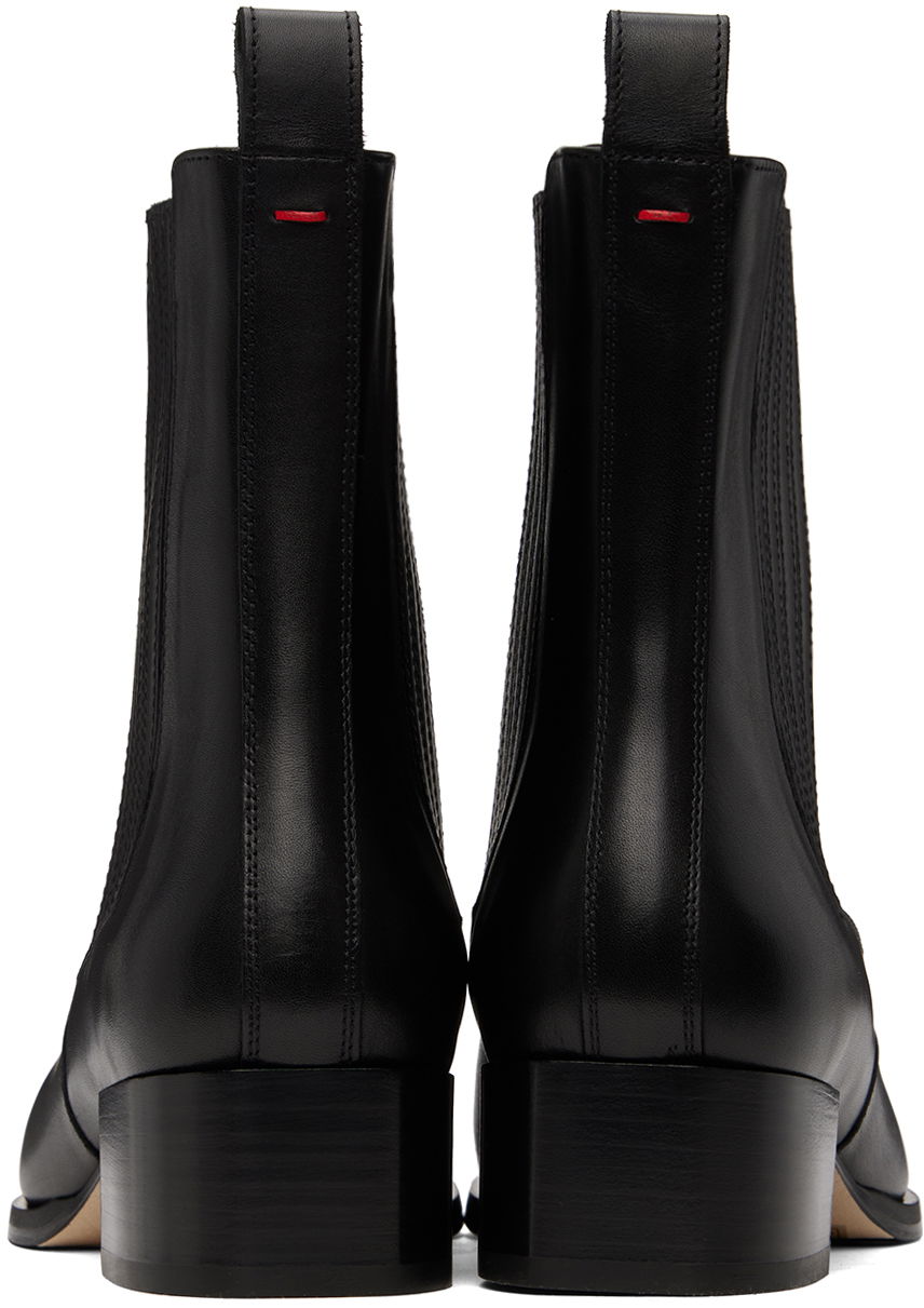 Облекло Aeyde Aeyde Neil Leather Ankle Boots Черно | A11-AB-NOVS40BL-0216-800-001, 1