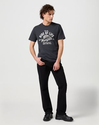 Тениска Wrangler Wrangler Americana T-Shirt Черно | 112362790:XXL, 1