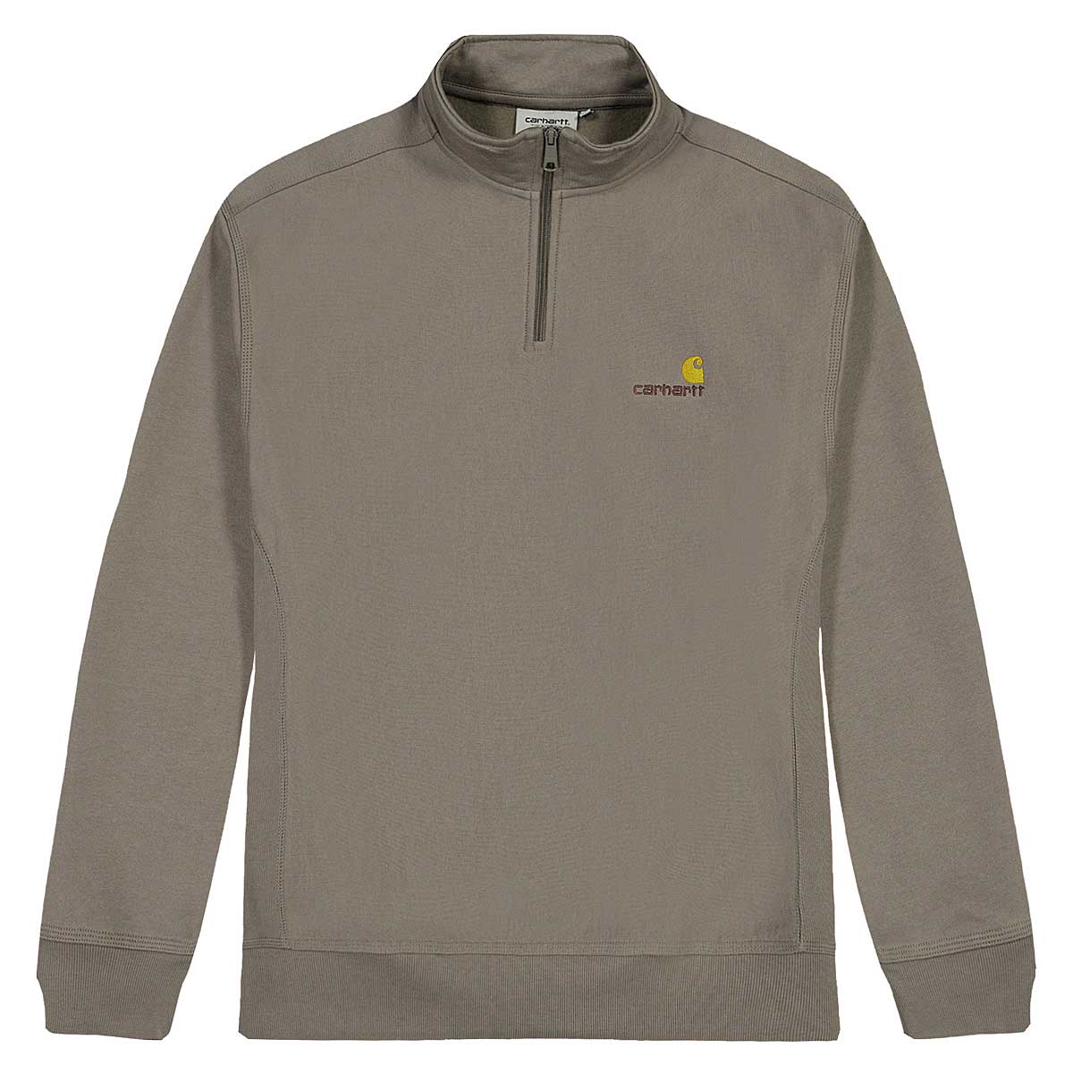 Суитчър Carhartt WIP Half Zip American Script , Teide Сиво | I027014.1CRXX, 1