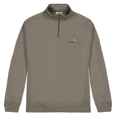 Суитчър Carhartt WIP Half Zip American Script , Teide Сиво | I027014.1CRXX, 1