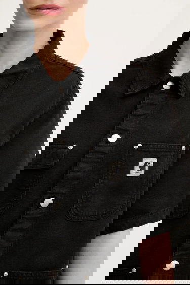 Риза Carhartt WIP Michigan Short Sleeve Relaxed Classic Collar Denim Shirt Черно | I035573.89GD, 3