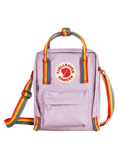 Чанта през рамо FJÄLLRÄVEN Kånken Rainbow Sling Лилаво | F23623-457-907