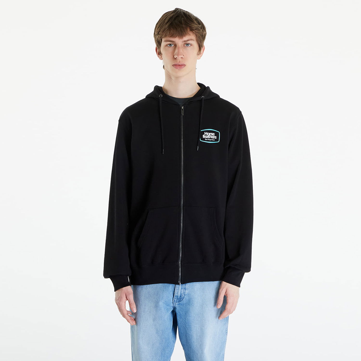 Суитчър Horsefeathers Bronco Sweatshirt Black Черно | SM1335A, 0