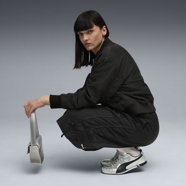 Яке бомбър Puma Women's T7 Satin Bomber Jacket Черно | 632168_01, 2