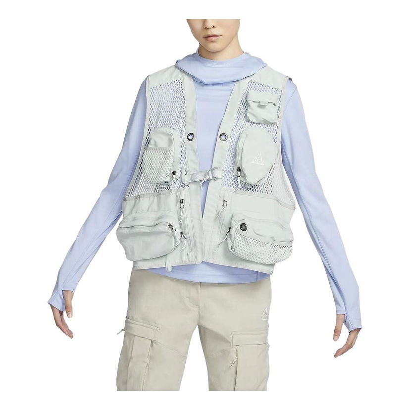 Жилетка Nike ACG ACG Buttles Utility Vest Сиво | DN3920-034