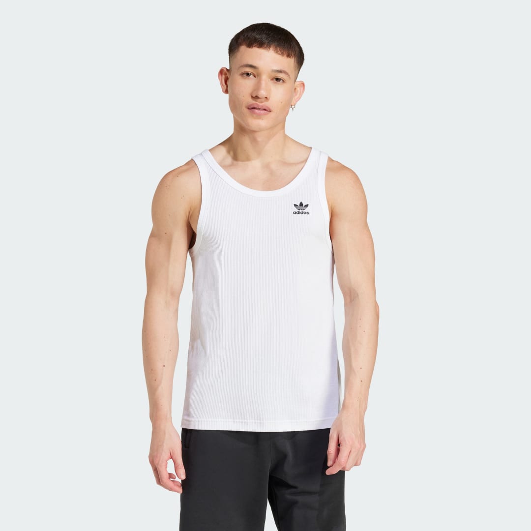 Потник adidas Performance Essentials Tank Top Бяло | IY7366, 0