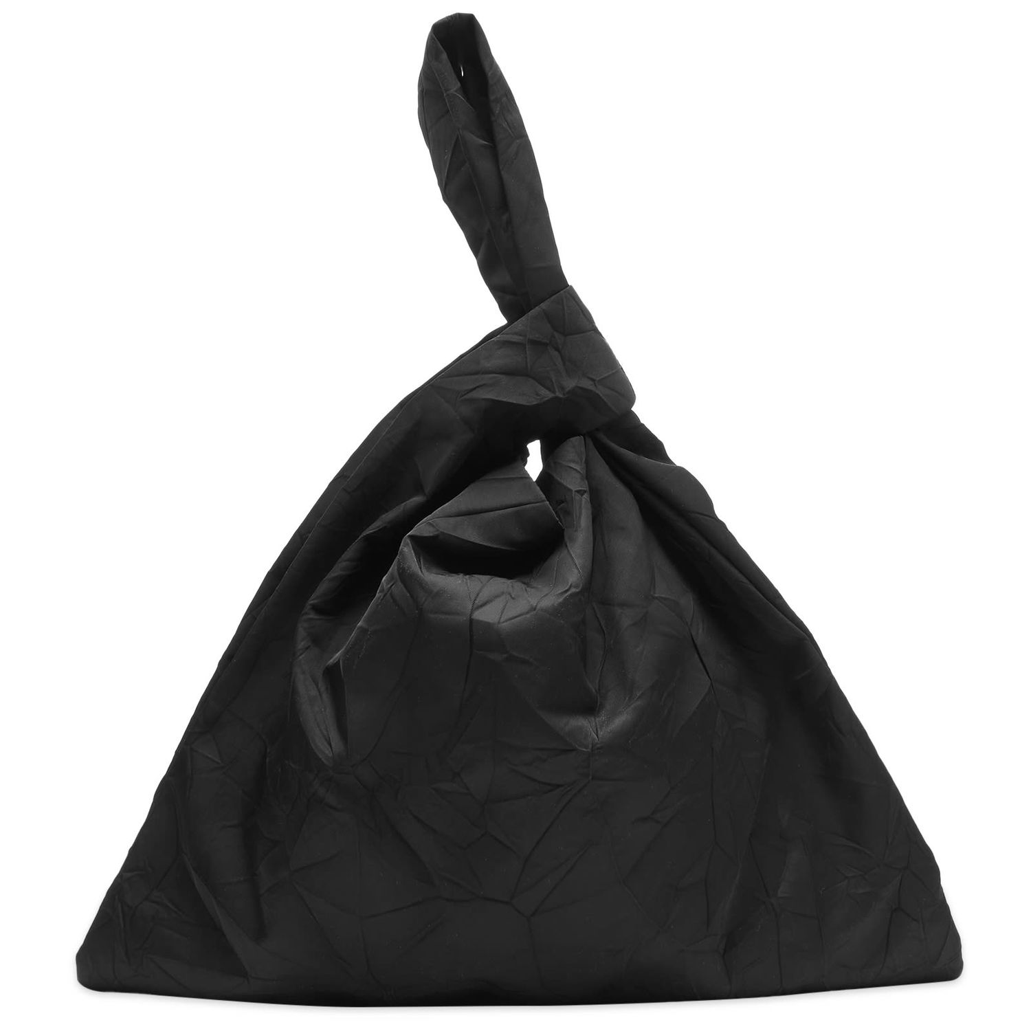 Дамска чанта Nanushka Large Black Knotted Tote Bag Черно | NW23RSBG05699, 0