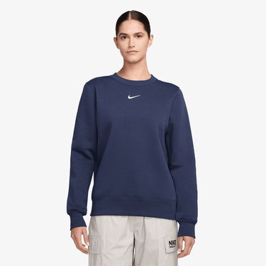 Суитчър Nike Phoenix Fleece Standard Crew Sweatshirt Тъмно синьо | DQ5751-410, 1
