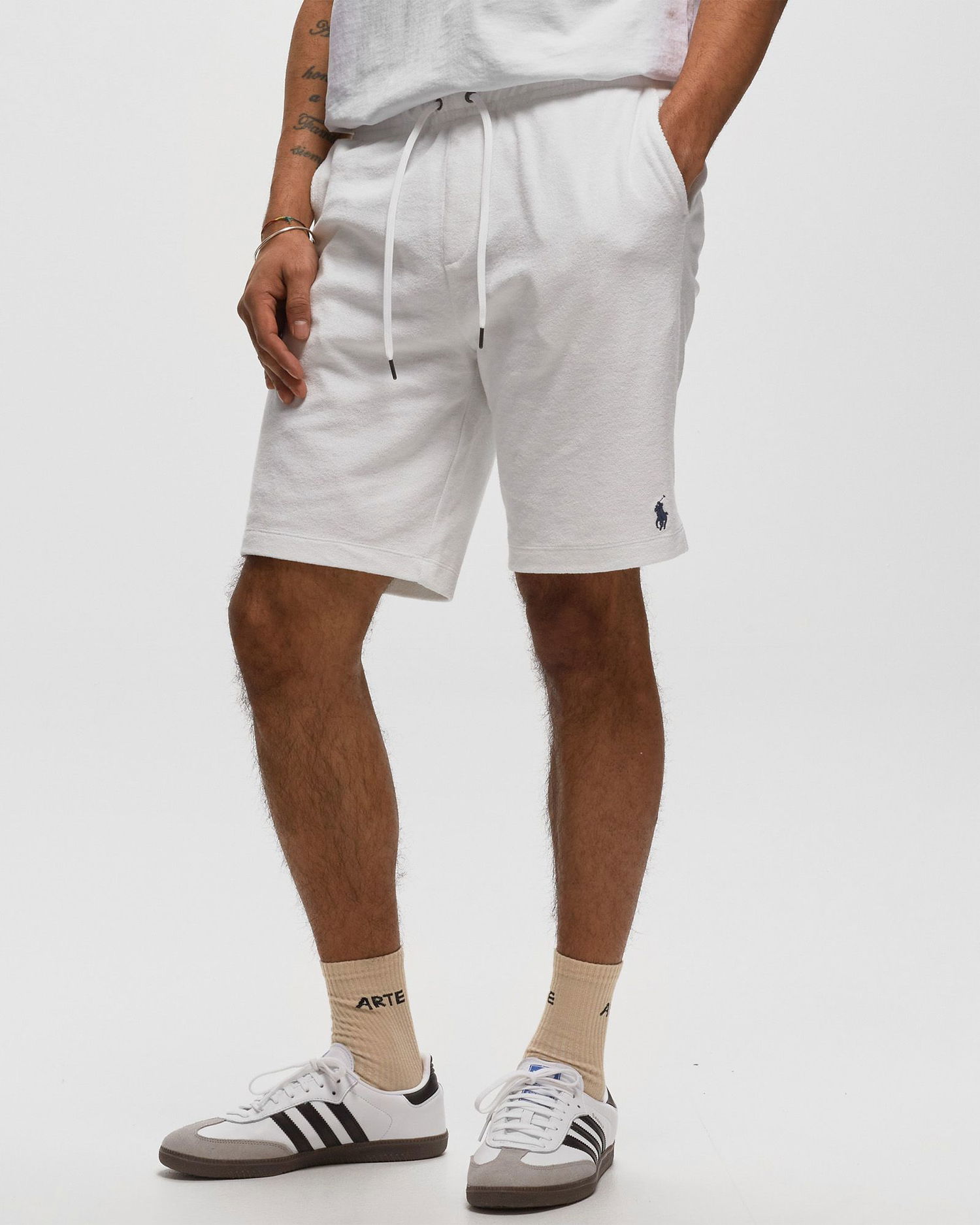 Къси панталони Polo by Ralph Lauren ATHLETIC SHORT Бяло | 710901046001, 1