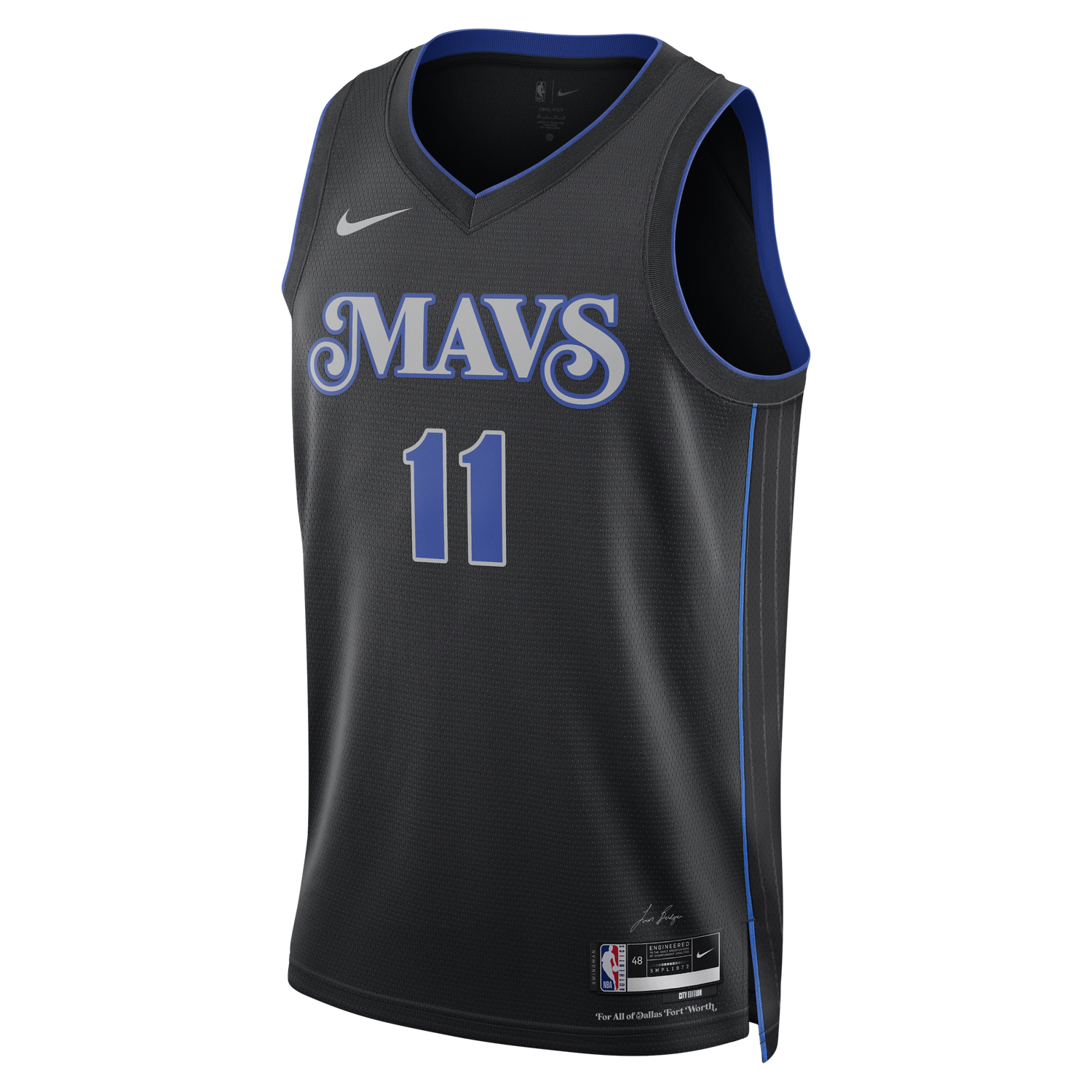 Фланелка Nike Dallas Mavericks City Edition 2023/24 Swingman Jersey Черно | DX8499-012, 1