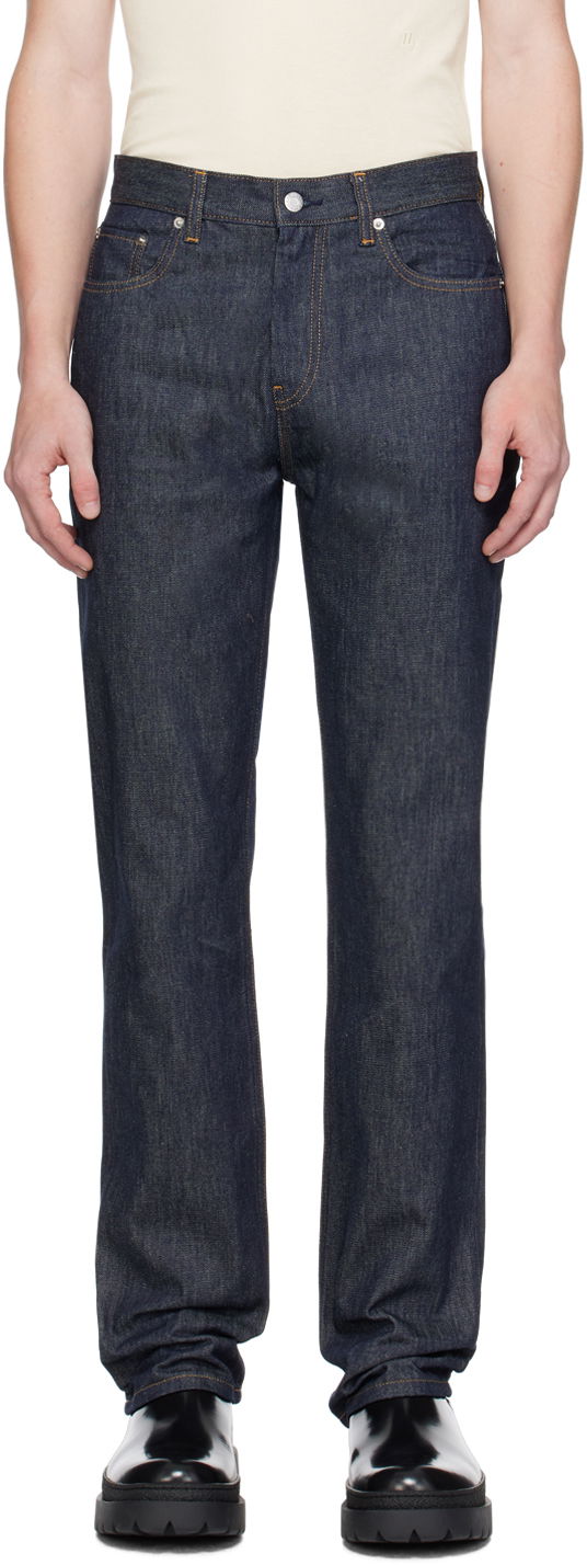 Дънки Helmut Lang Slim Jeans Тъмно синьо | O02DM202, 0
