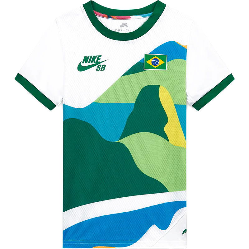 Тениска Nike SB Parra Federation Kit Crew Youth Jersey Бяло | CZ7775-100