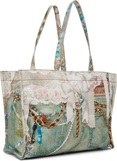 Acne Studios Logo Shoulder Tote, 4