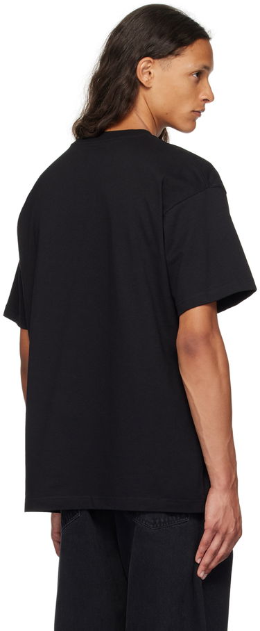 Тениска Carhartt WIP Black Graphic Print T-Shirt Черно | I033953, 2