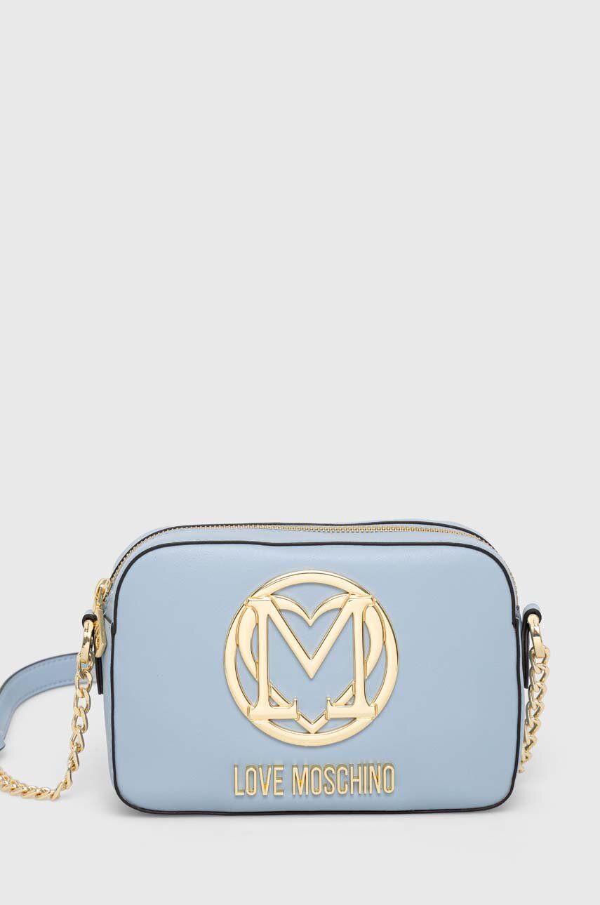 Дамска чанта Moschino Love Handbag Синьо | JC4033PP1GLD0700, 0