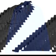 Paul Smith 2-Pocket Broadstripe Zebra Shirt, Size Large