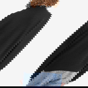 Пуловер DSQUARED2 Crewneck Knit Pullover with Embossed Logo, Size Large Черно | S74HA1475-D13029-900, 3