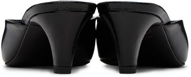 Кецове и обувки TOTEME Patent Leather Mule Heels Черно | 241-WAS975-LE0046, 1