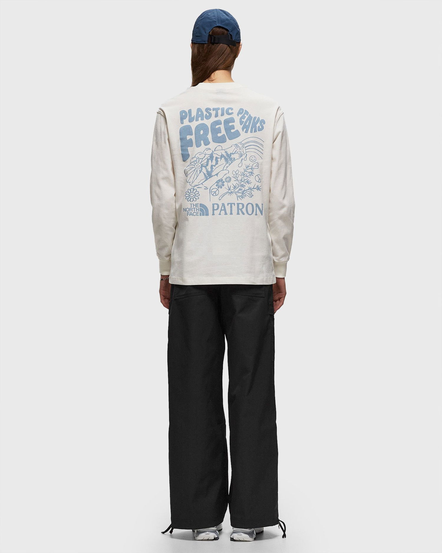 Тениска The North Face NATURE L/S TEE Бяло | NF0A87DZQLI1, 1