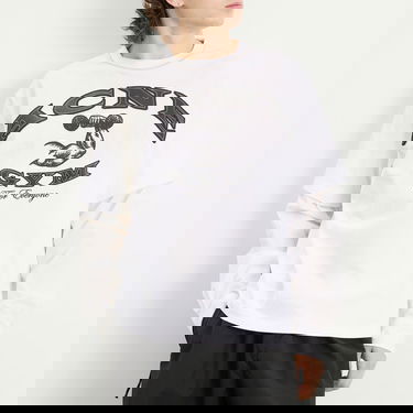 Тениска Acne Studios Acne Studios Exford U Layered Long Sleeve T-Shirt, Size Small Бяло | CL0404-DC6, 5
