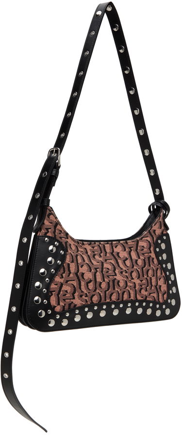 Дамска чанта Acne Studios Acne Studios Monogram Platt Mini Bag Кафяво | A10211-, 2