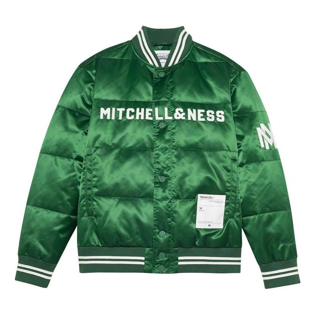 Яке бомбър Mitchell & Ness Mitchell & Ness Padded Bomber Jacket Зелено | MNSYAWTODJ025-GRN, 0