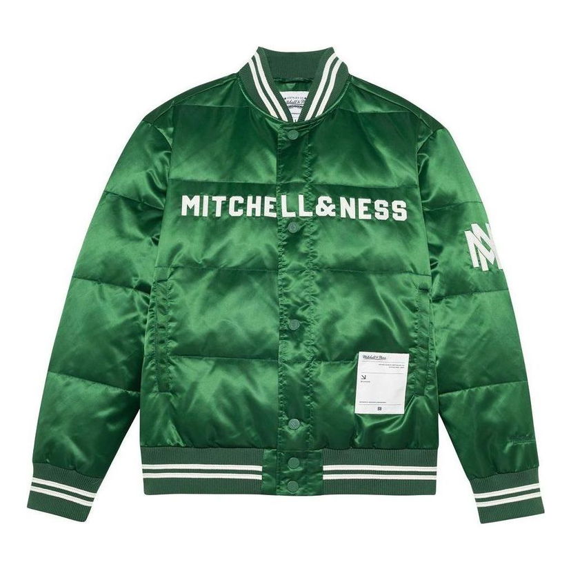 Яке бомбър Mitchell & Ness Mitchell & Ness Padded Bomber Jacket Зелено | MNSYAWTODJ025-GRN