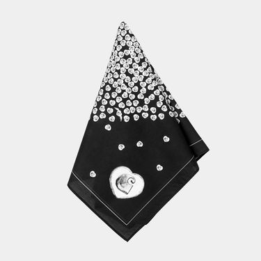 Шал Carhartt WIP Carhartt WIP Heart to Hartt Bandana Черно | I035746_1, 1