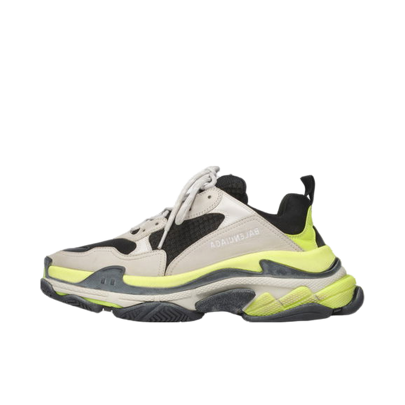 Кецове и обувки Balenciaga Triple S Yellow Grey Жълто | 536737W09OH1293