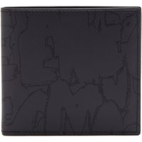 Портфейл Alexander McQueen Graffiti Logo Billfold Wallet Черно | 6021371AAQ4-1000, 2