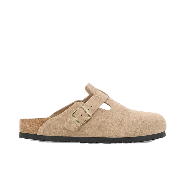 Birkenstock Boston Suede Clogs