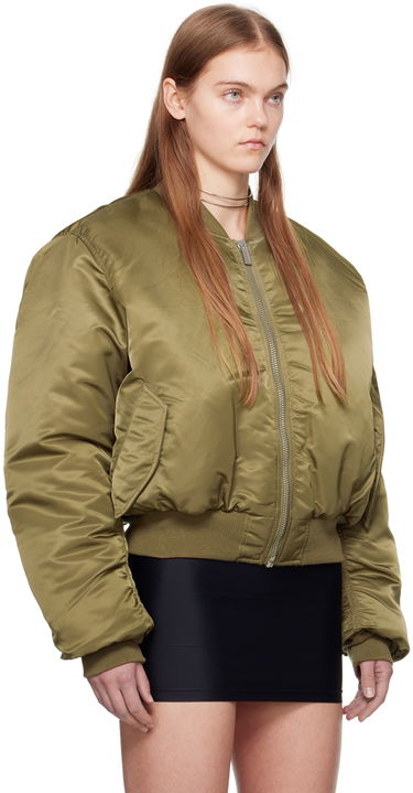 Яке бомбър VETEMENTS Alpha Industries Edition Reversible Bomber Jacket Зелено | VL20JA100O, 1