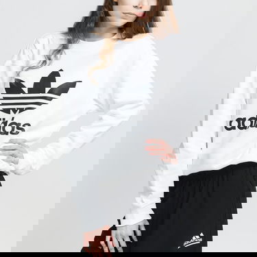 Суитчър adidas Originals Trefoil Crew Бяло | gn2961, 3
