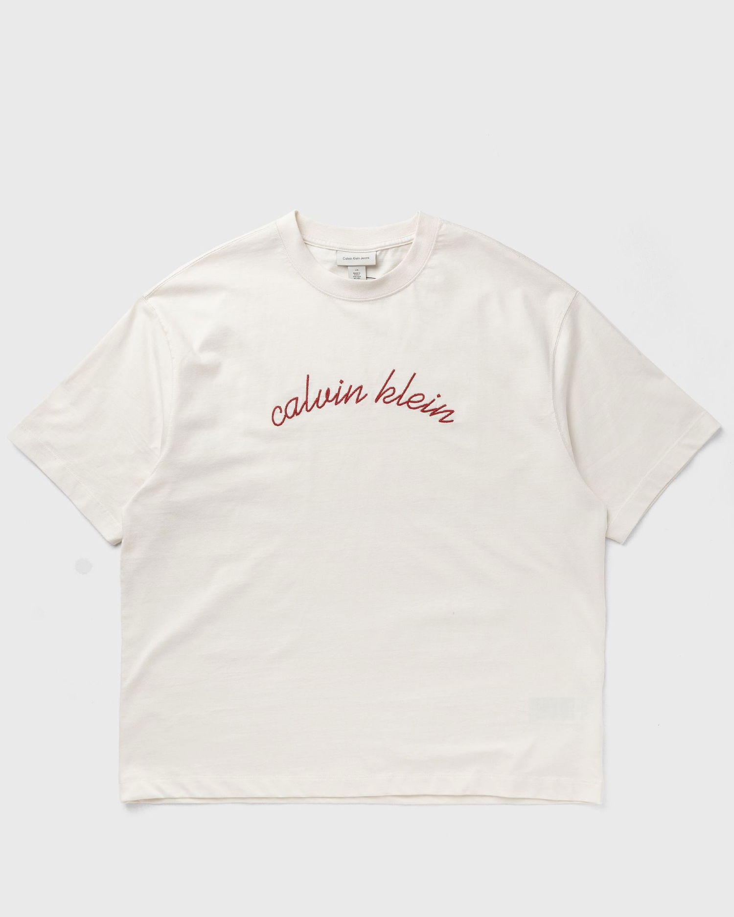 Тениска CALVIN KLEIN D1 Collection T-Shirt Бяло | LV04RC225GYAS, 1
